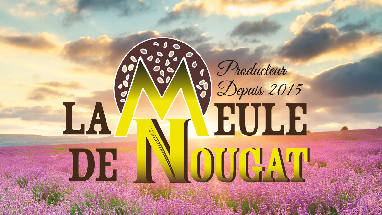 la meule de nougat de montelimar