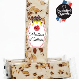 Nougat Pralines Entières en Barre