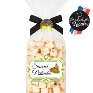 Nougat Tendre Saveur Pistache en Sachet