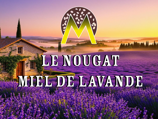 nougat miel de lavande montelimar