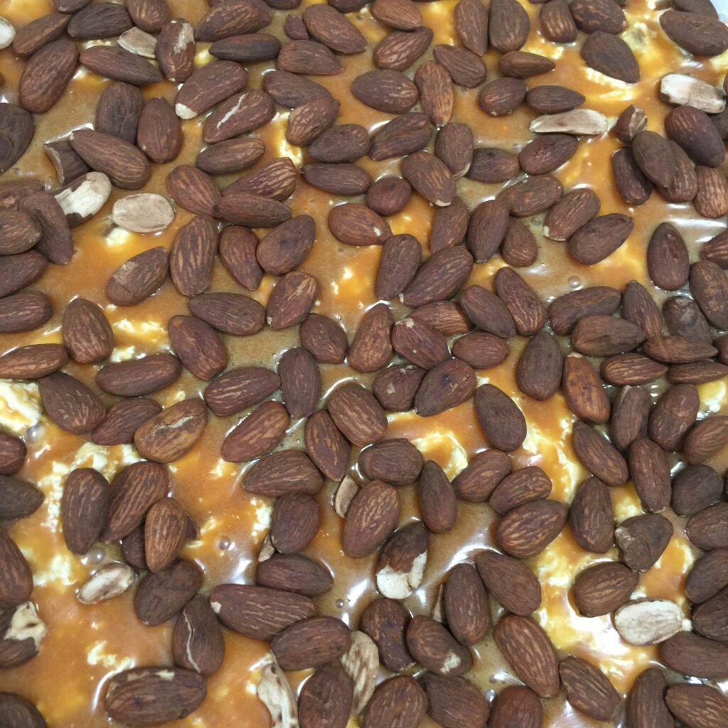 nougat caramel beurre salé de Montélimar